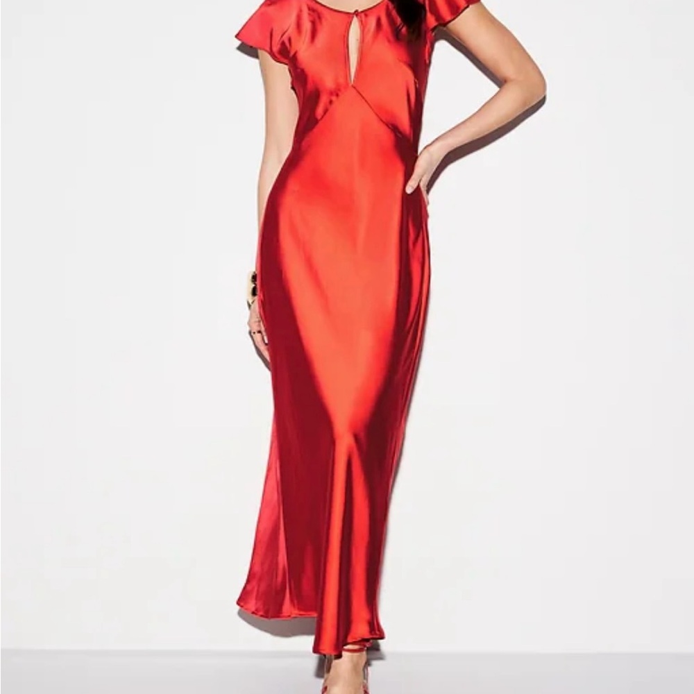 Old Navy Red Maxi Dress